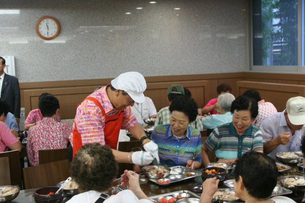종로노인복지관 급식봉사활동(새창)