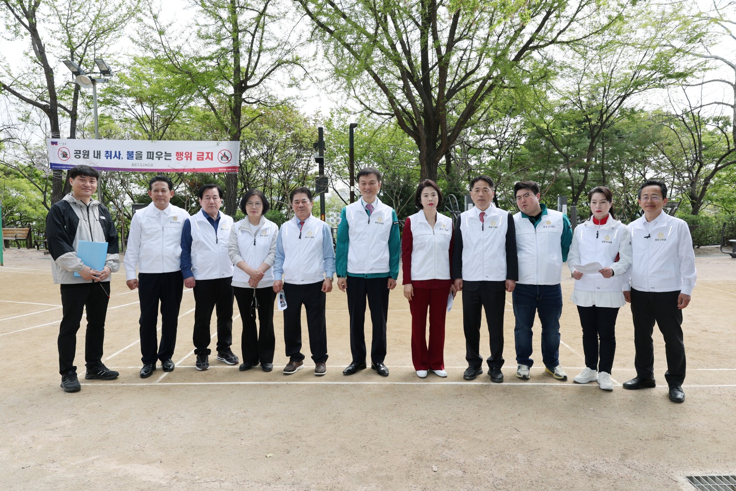 제341회 임시회 현장방문_숭인공원 창고화재 현장
