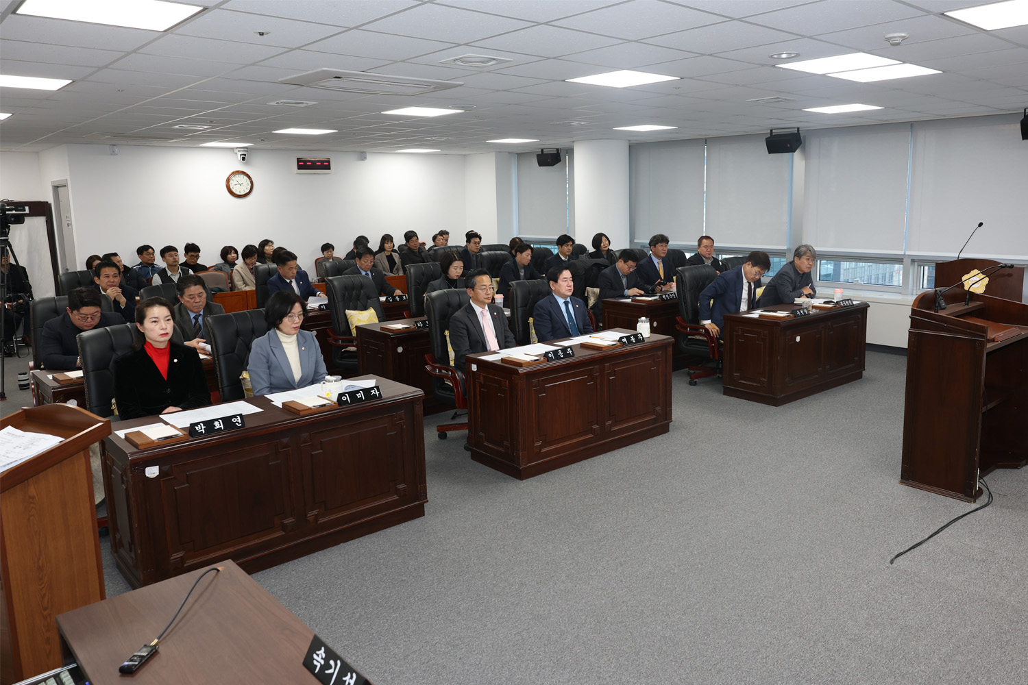 제339회 임시회 개회식 및 제1차 본회의(새창)