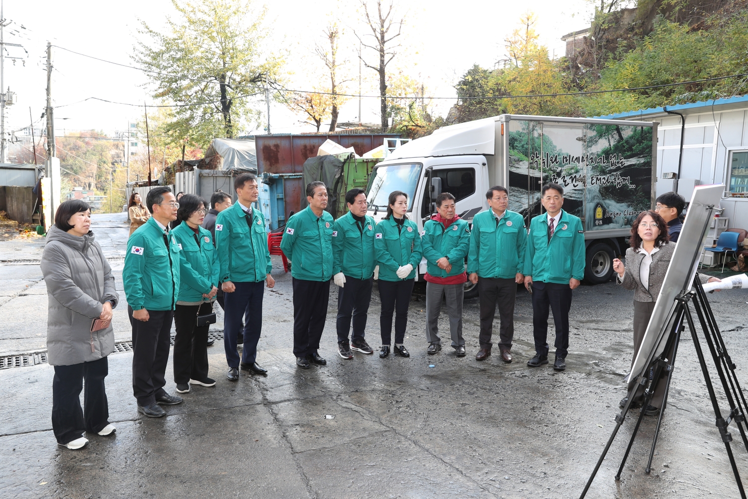 제338회 정례회 현장방문_창신동 23-315 폐기물 적환장 화재발생 현장(새창)