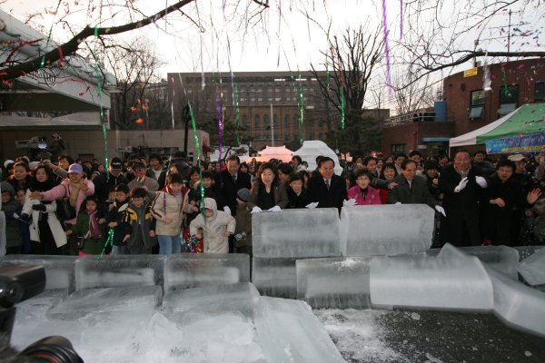 얼음조각 축제(새창)